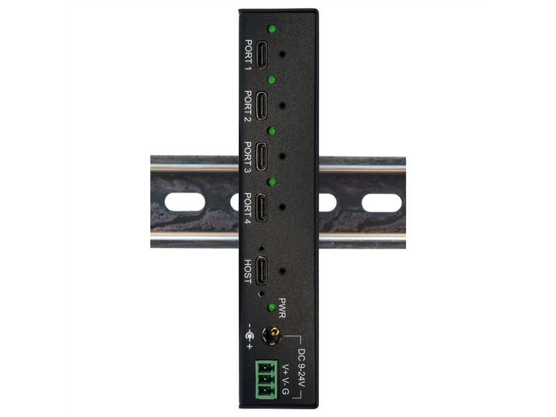 Exsys USB-Hub EX-12294HMS 4 Port USB 3.2 Gen 2 x 1 Metall HUB mit 4x USB-C Anschlüssen