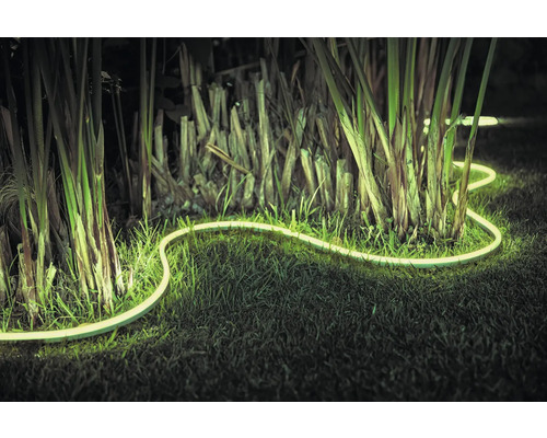 Philips hue LED strip lightstrip voor buiten IP67 RGBW 19W 780 lm 2 m - compatibel met alle SMART HOME van hornbach