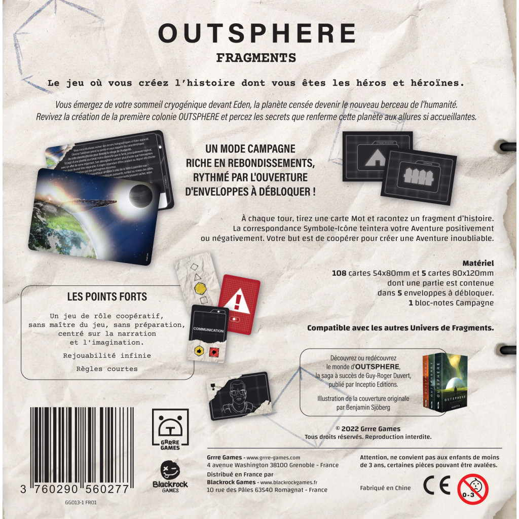 Outsphere: Fragments
