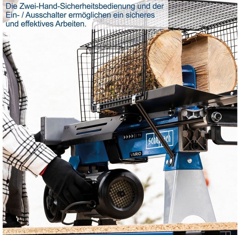 Scheppach - HL760L - Houtklover - 7 Ton - 2200W
