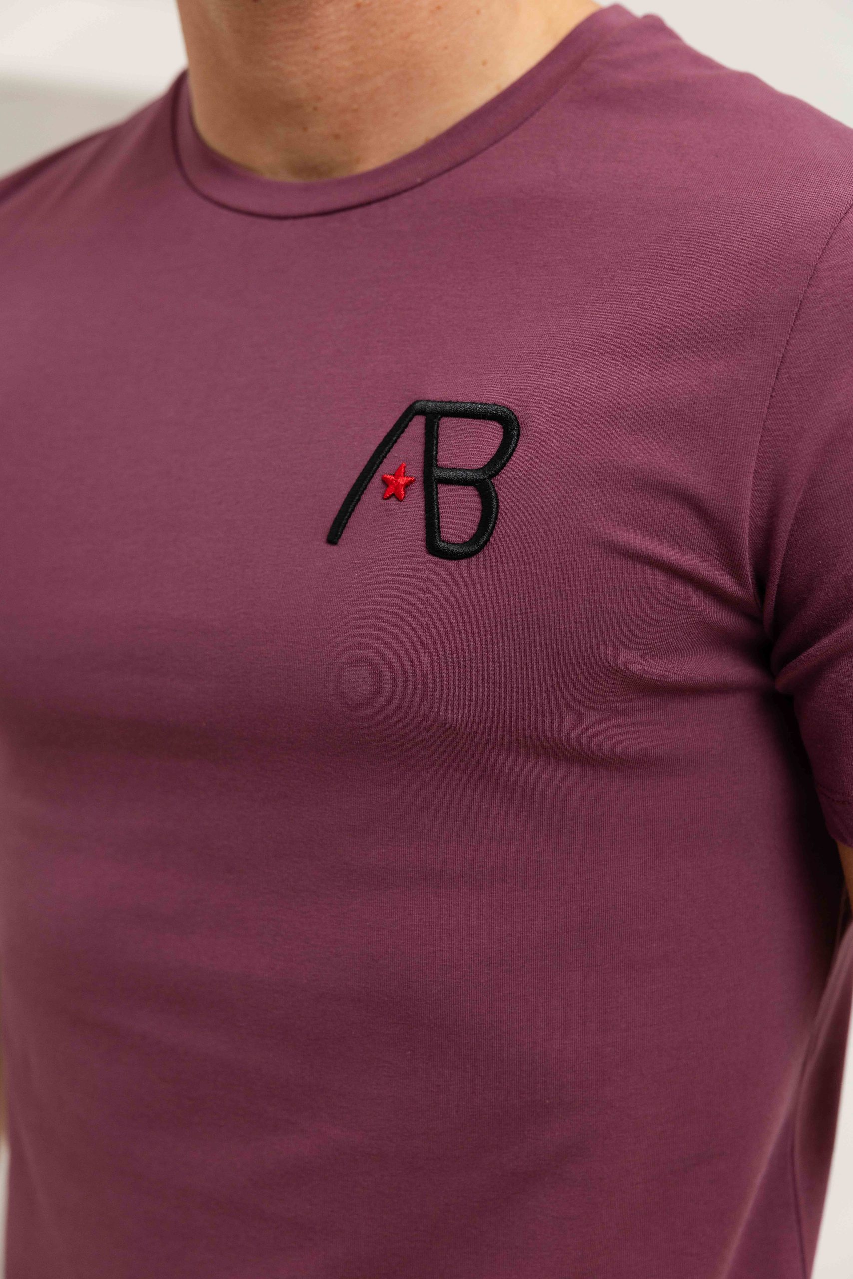 AB Lifestyle Essential T-Shirt Heren Paars