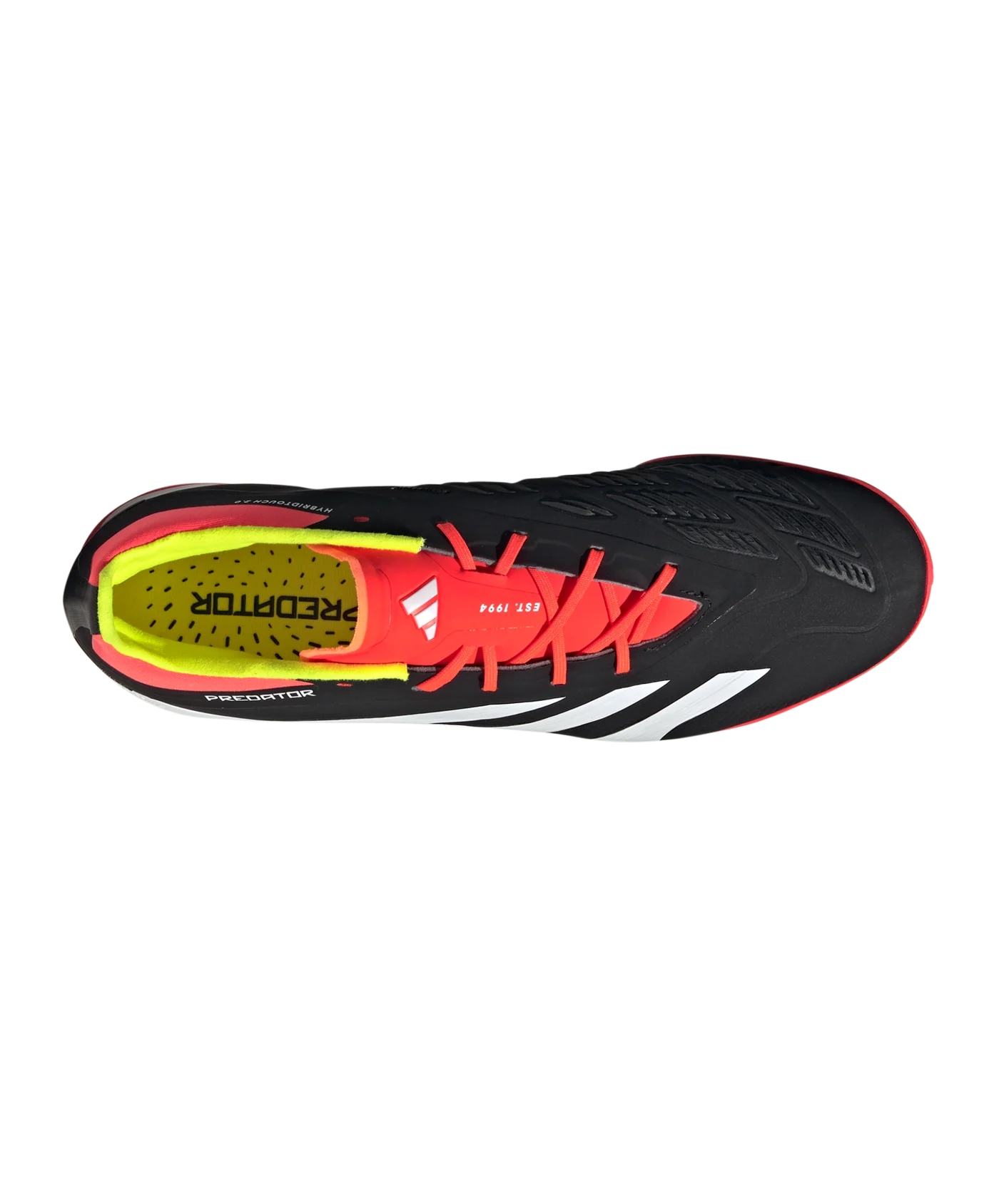adidas Predator Elite TF Solar Energy Schwarz Weiss Rot