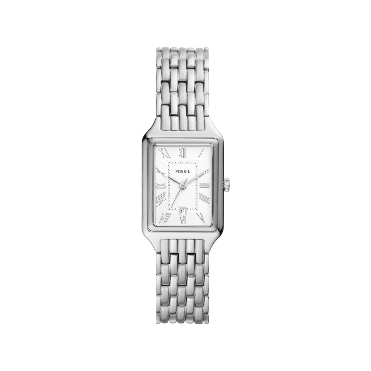 Montre FOSSIL raquel femme bracelet acier inoxydable argent