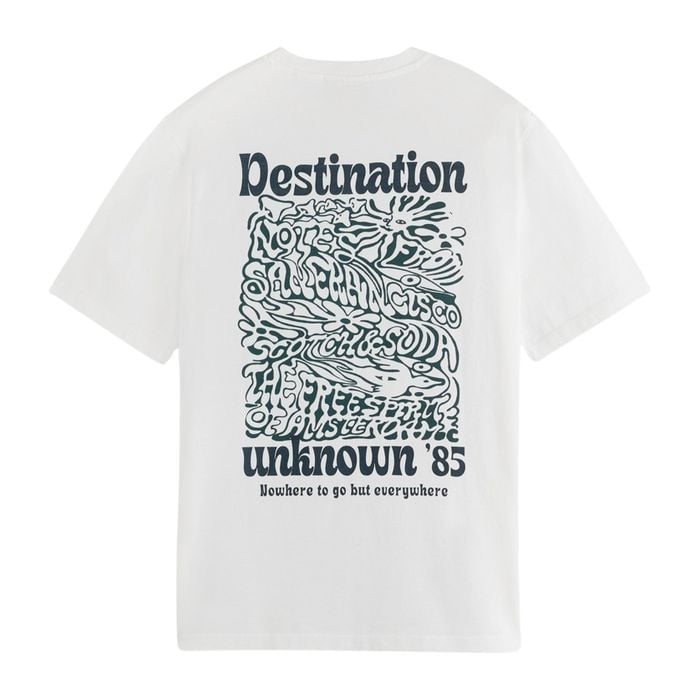 Scotch & Soda Front Back Artwork Shirt Heren