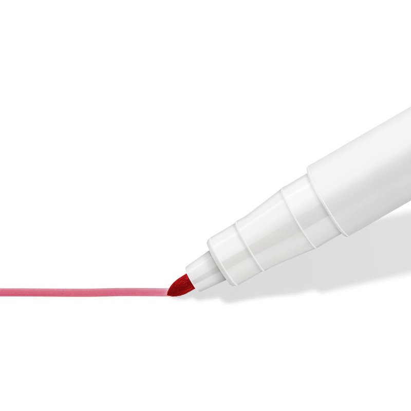 Marqueur effaçable Staedtler Lumocolor 301 pointe ogive 1 mm - Pochette 4 couleurs assorties