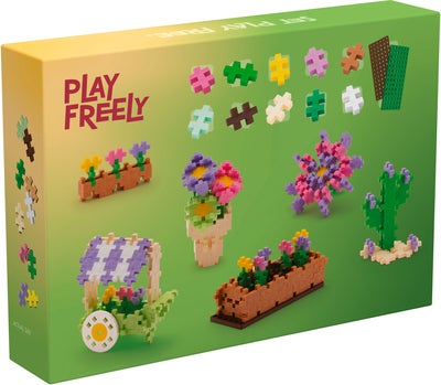 Plus-Plus Learn To Build Flower Shop Byggesett