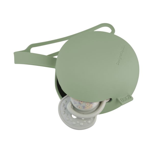 Difrax Siliconen Fopspeenhouder - Pistachio
