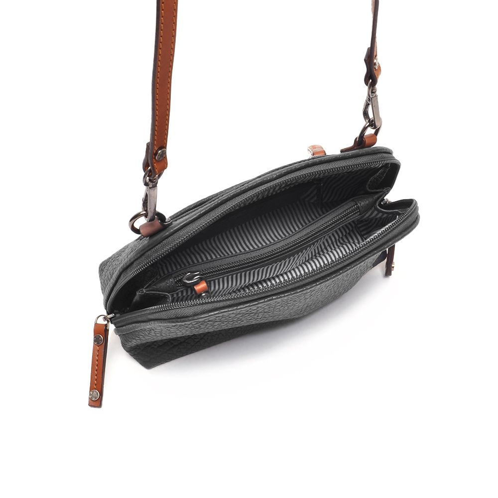 Berba Chamonix Crossbody Bag Zwart