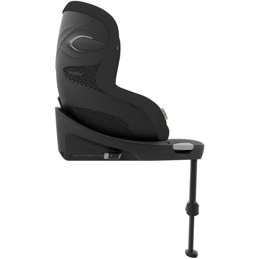 cybex GOLD Kindersitz Set Reboarder Sirona G inklusive Babyschale Cloud G inklusive Basisstation Base G Plus Moon Black