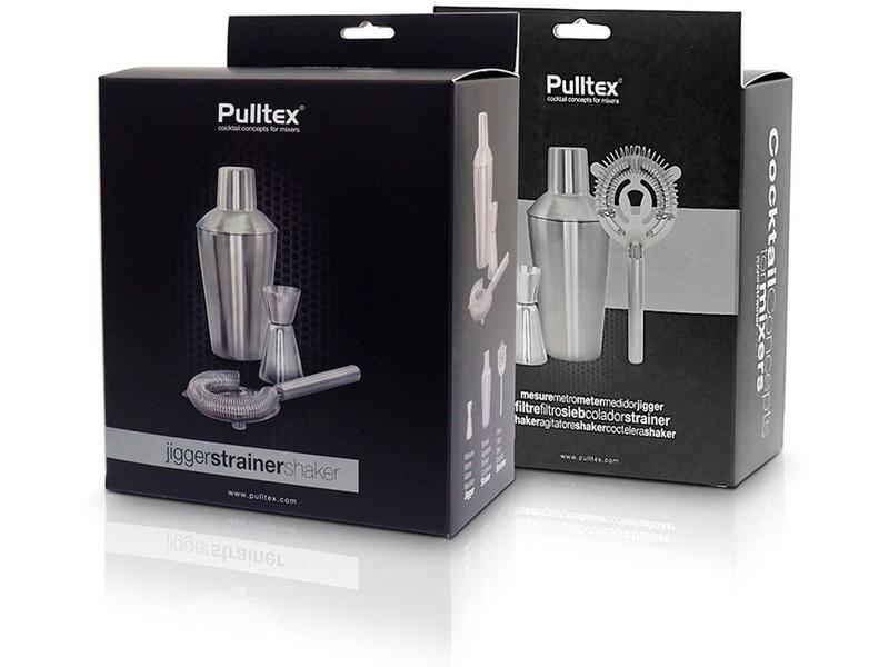 Pulltex Cocktail-Set Standard 0.5 l, Silber Cocktailset Starter-Kit