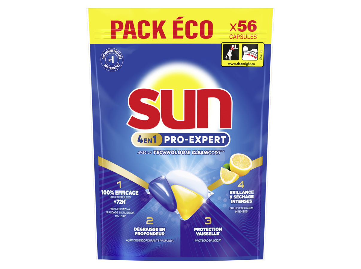DETERGENTE LOIÇA MÁQUINA SUN PROEXPERT LIMÃO 56D
