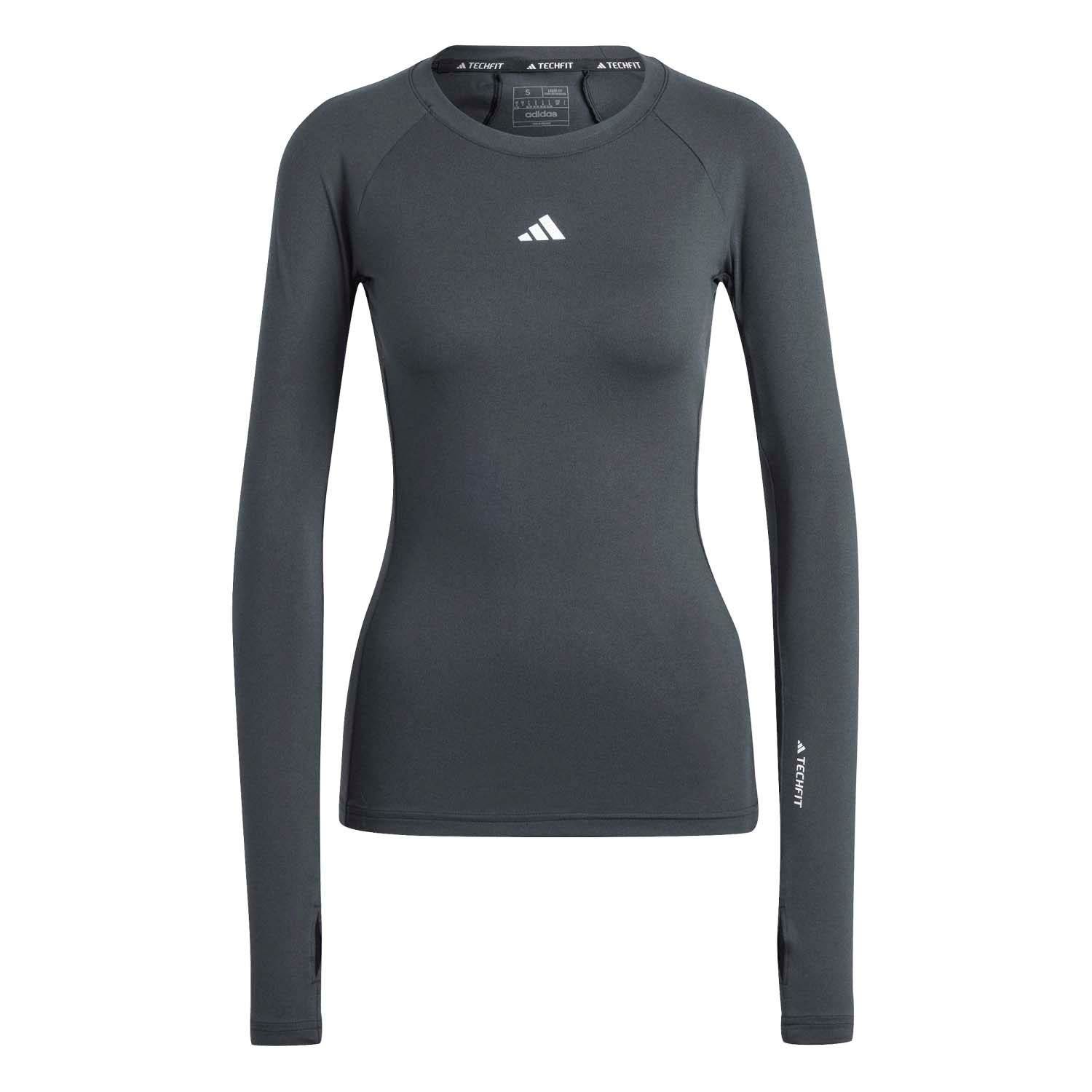 adidas  Techfit Trainingsshirt met Lange Mouwen