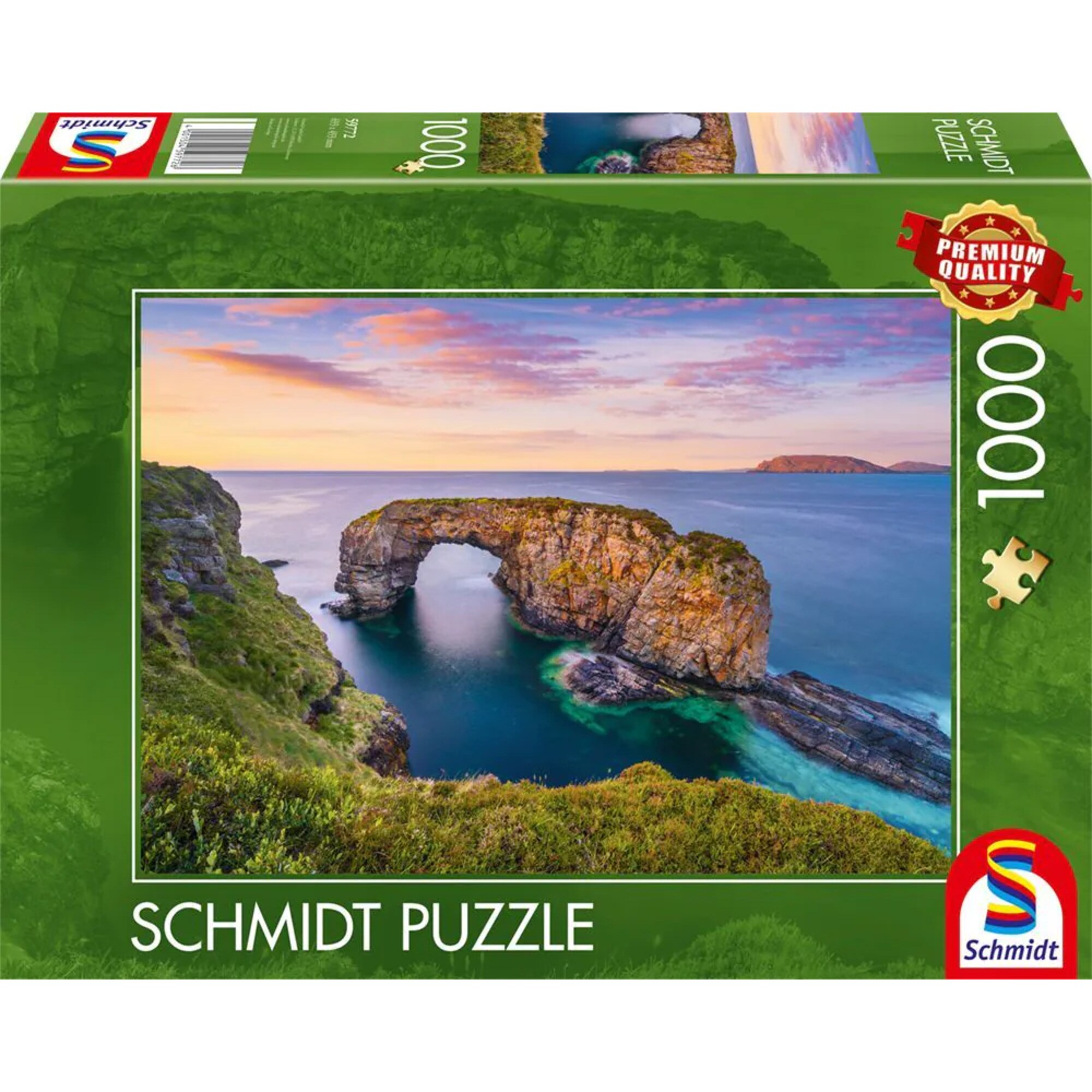 Schmidt Spiele Puzzle Ireland, Co.Donegal, Fanad, Great Pollet Sea Arch