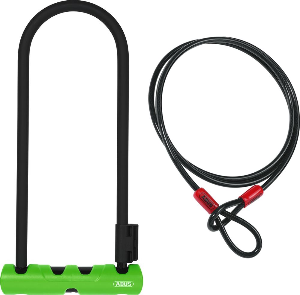 Abus Ultra 410 SH34 Bügelschloss + 10/120 Cobra Schlaufenkabel kaufen | Bike-Discount