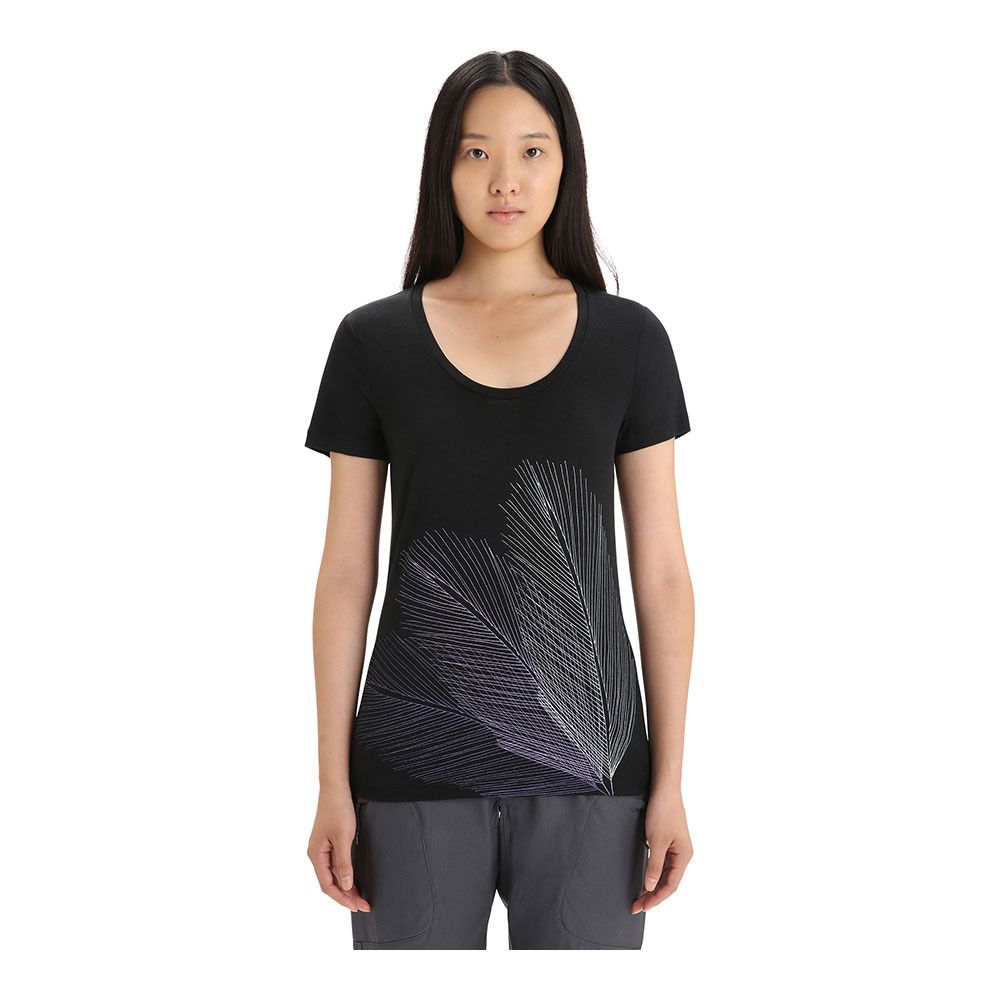 Icebreaker TECH LITE II - Tee-shirt Femme black