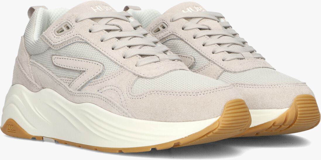 HUB beige hub lage sneakers glide-z