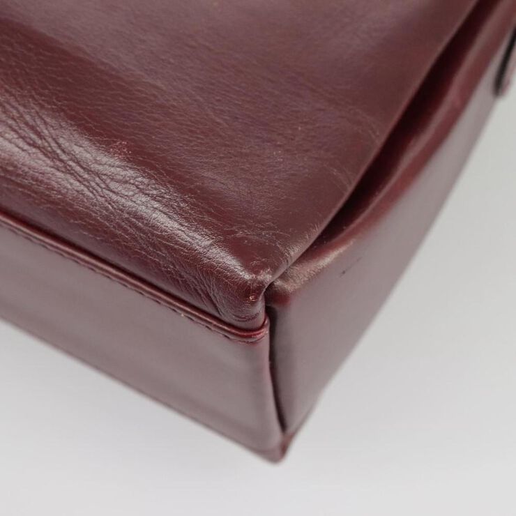 Celine Vintage Celine Crossbody Bag Burgundy
