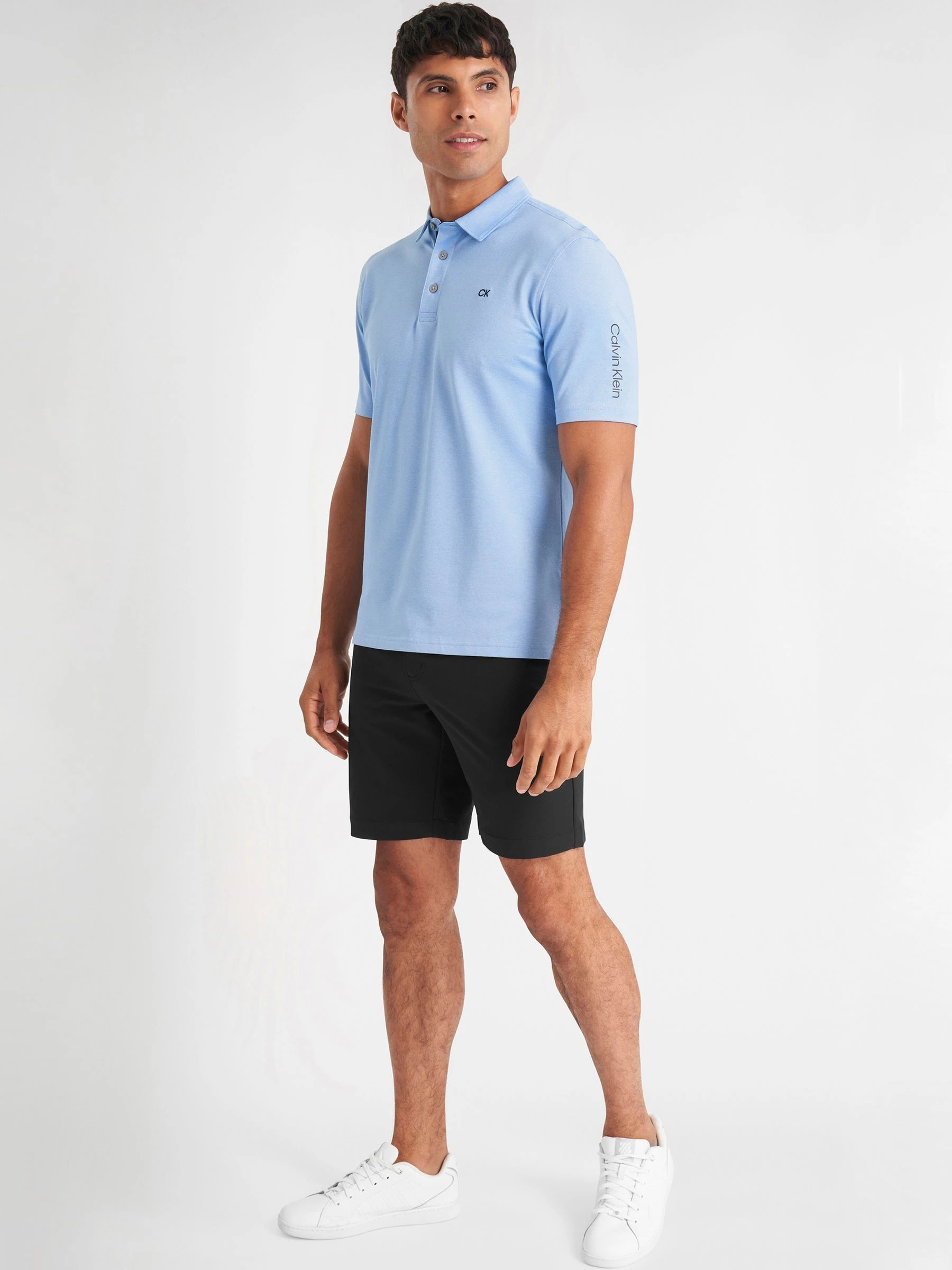Blauw - Calvin Klein Golf Uni poloshirt