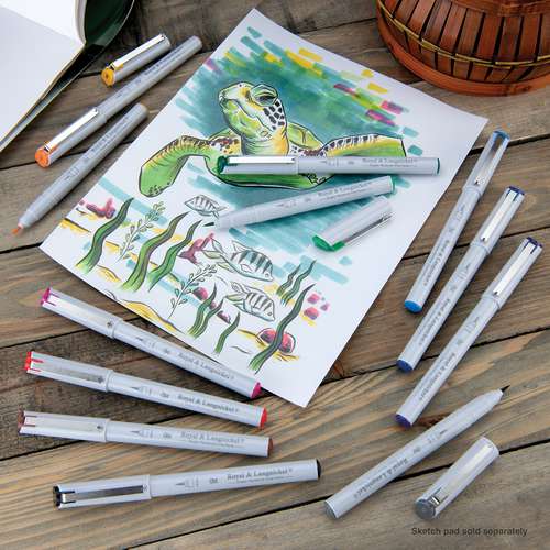 Royal & Langnickel Graphic Microbrush Künstlerstifte-Set