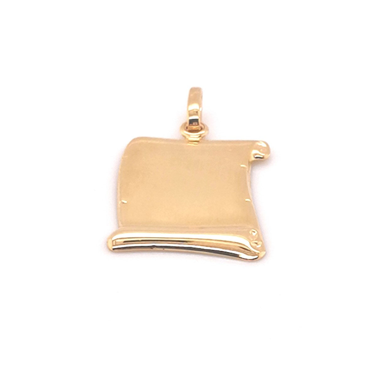 Pendentif Brillaxis parchemin Brillaxis or jaune9 carats