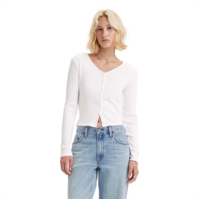 Tee-shirt à manches longues femme Monica LEVIS