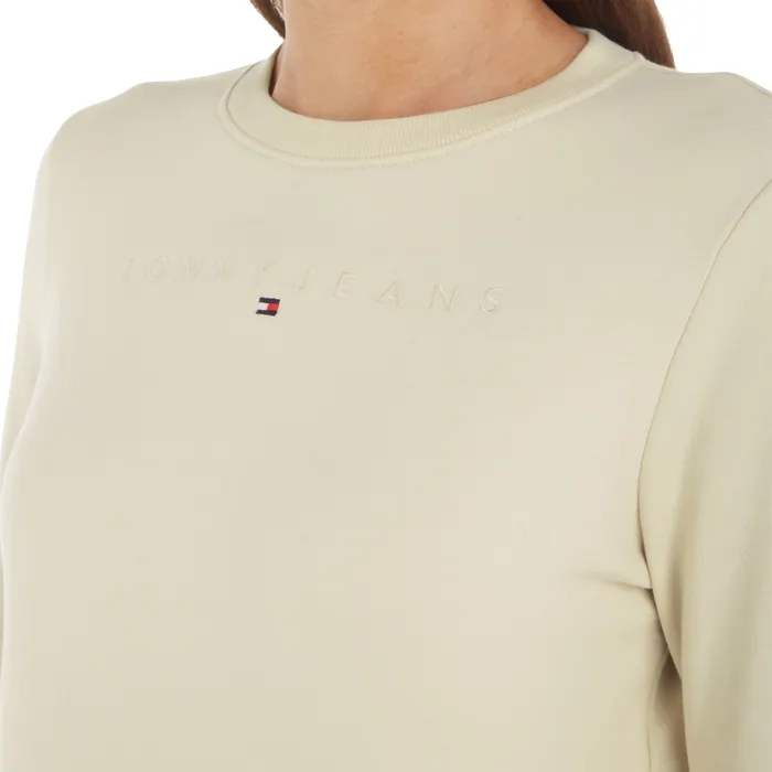 Tommy Hilfiger Regular Essential Logo Linear Crew Sweater Dames