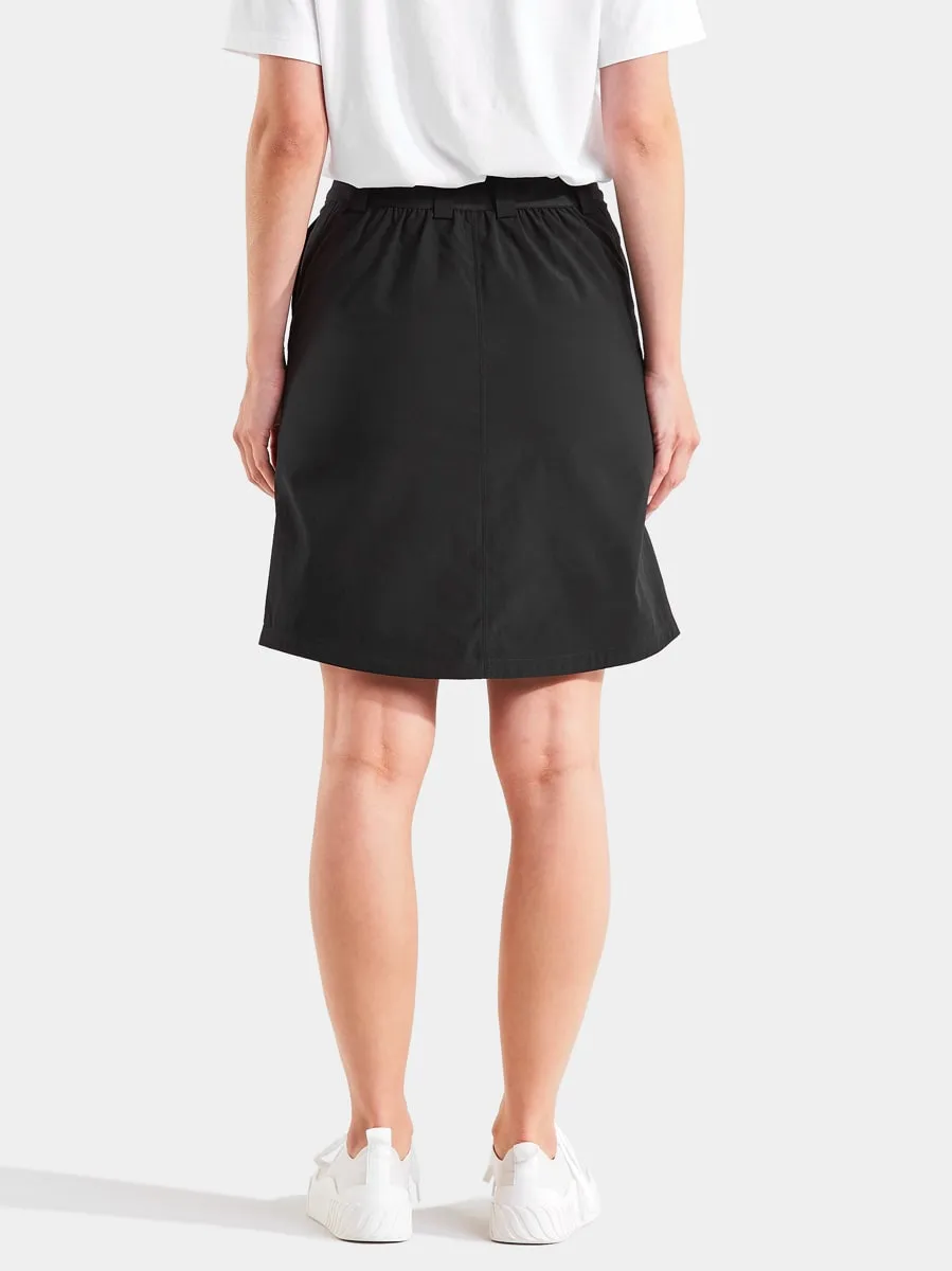 Didriksons Women's Liv Skirt 4 Black