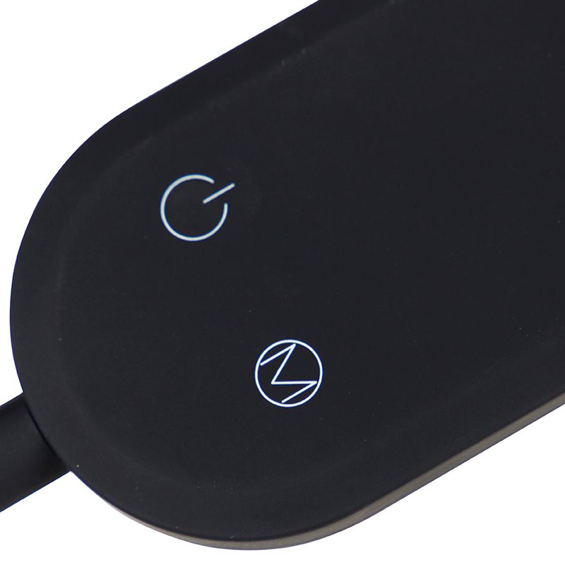 Vloerlamp zwart incl. LED 5-staps dimbaar in kelvin - Botot