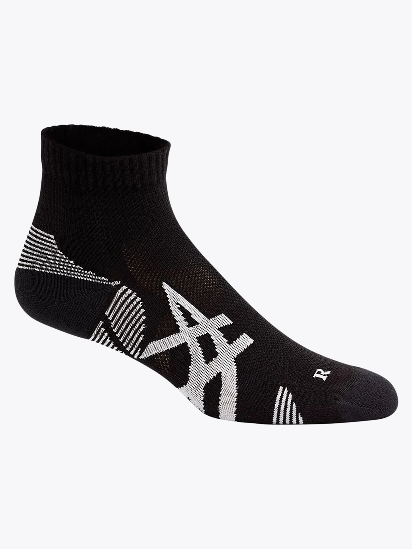 2PPK Cushion Run Quarter Sock