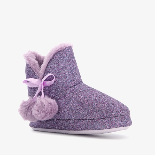 Thu!s meisjes pantoffels met glitters paars