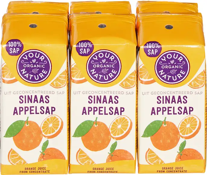 Sinaasappelsap 6 x 200 ml