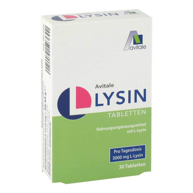 L-Lysin 750 mg Tabletten, 30 St