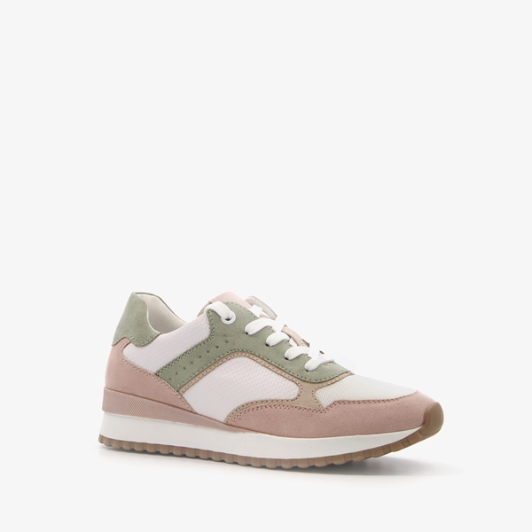 Nova dames sneakers wit/roze