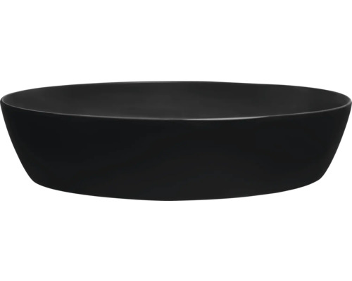 Jungborn opzetwastafel KALEN 62,5 x 42 cm zwart mat incl. keramische afvoerplug