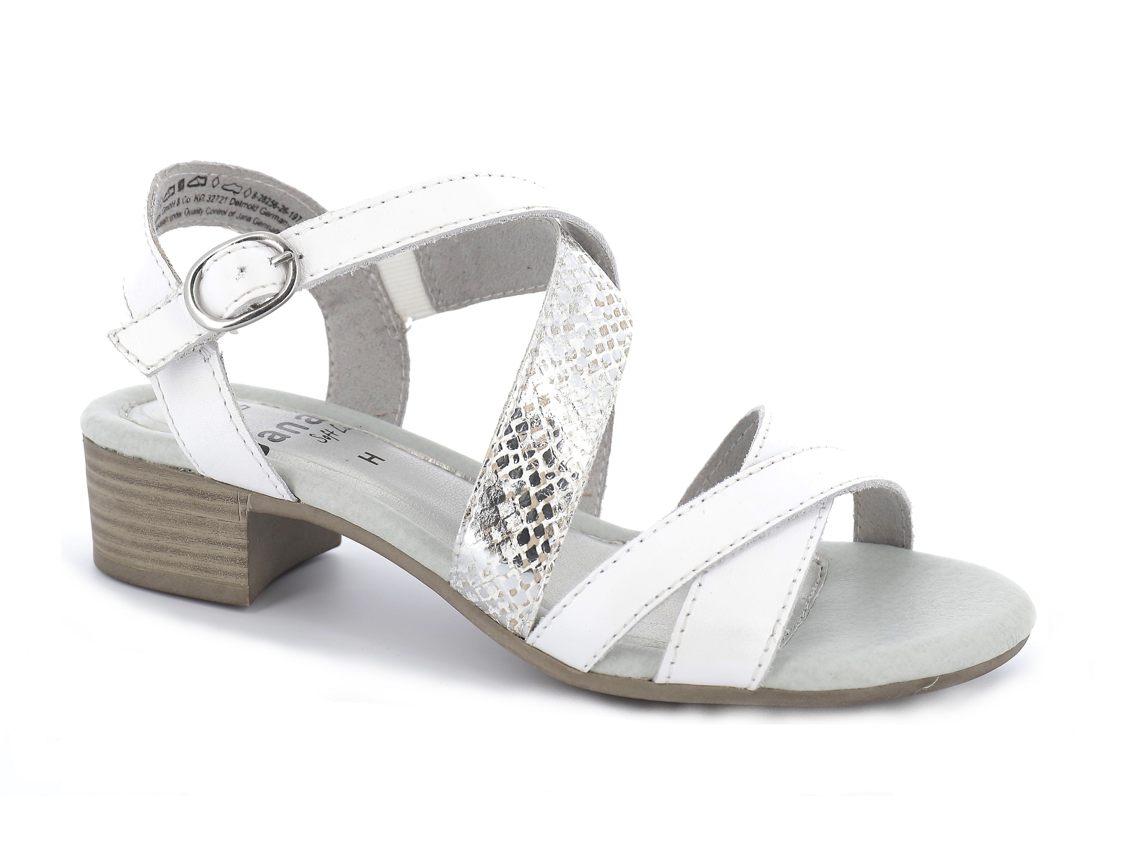 Jana  shoes-28256 Synthétique Blanc