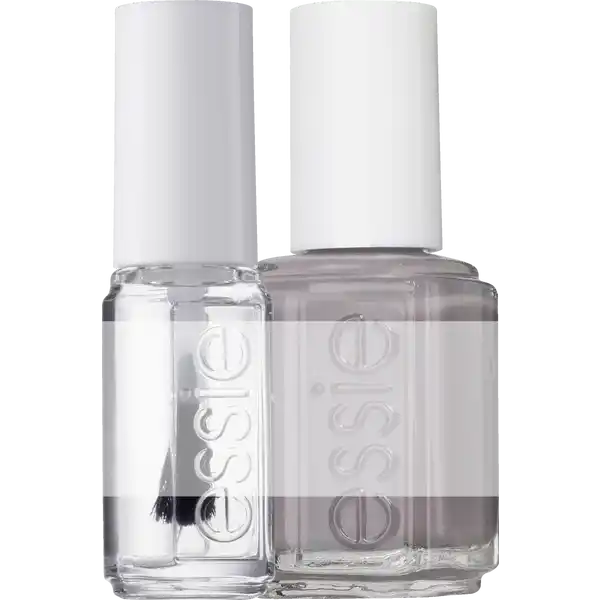 Nagellack Nr. 77 chinchilly + Mini Über- und Unterlack base & top coat all in one