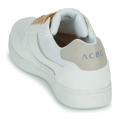 Geox - U WARRENS - Blanc / Beige
