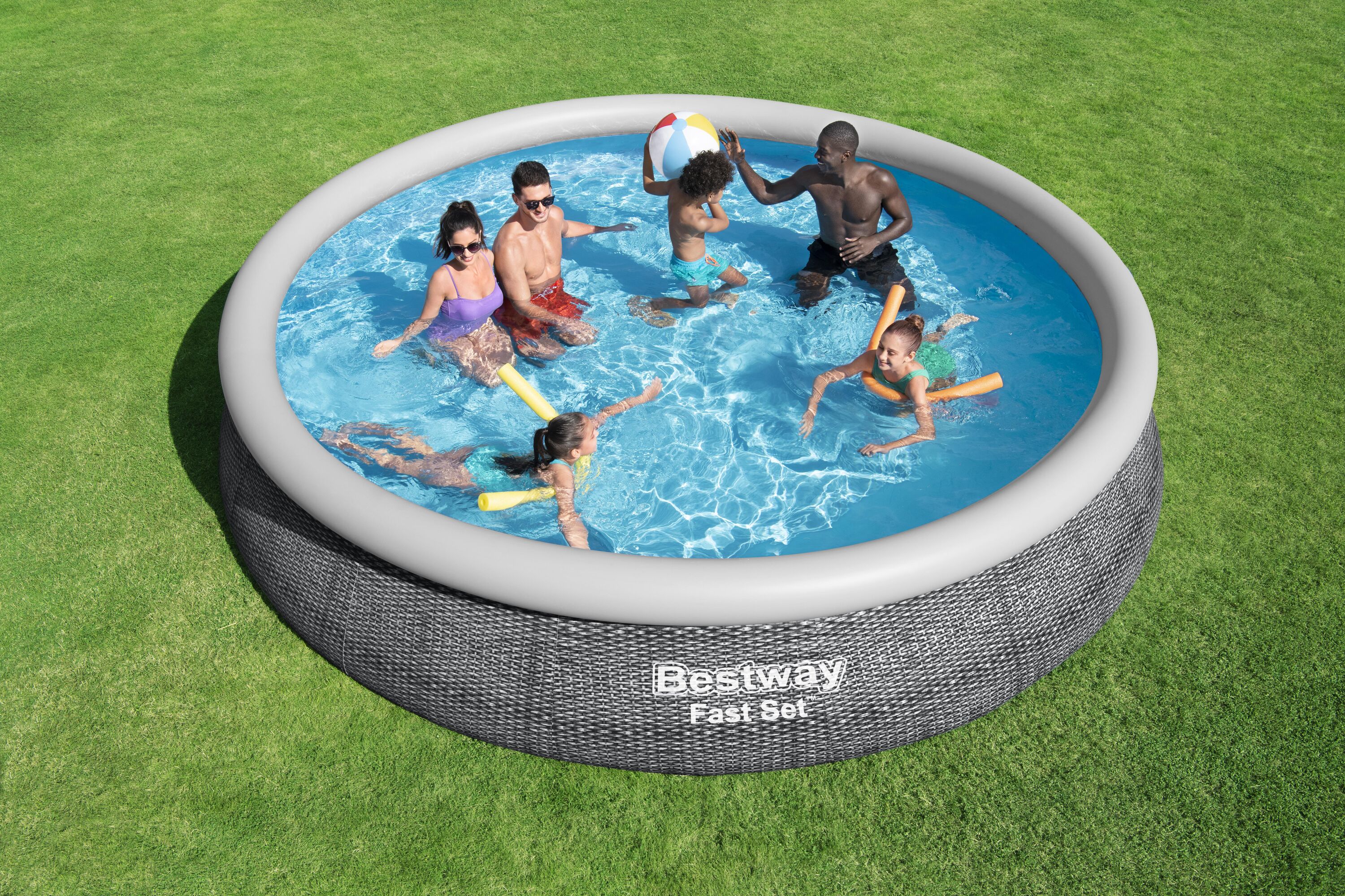 Bestway Pool mit Filterpumpe 457 x 84 cm
