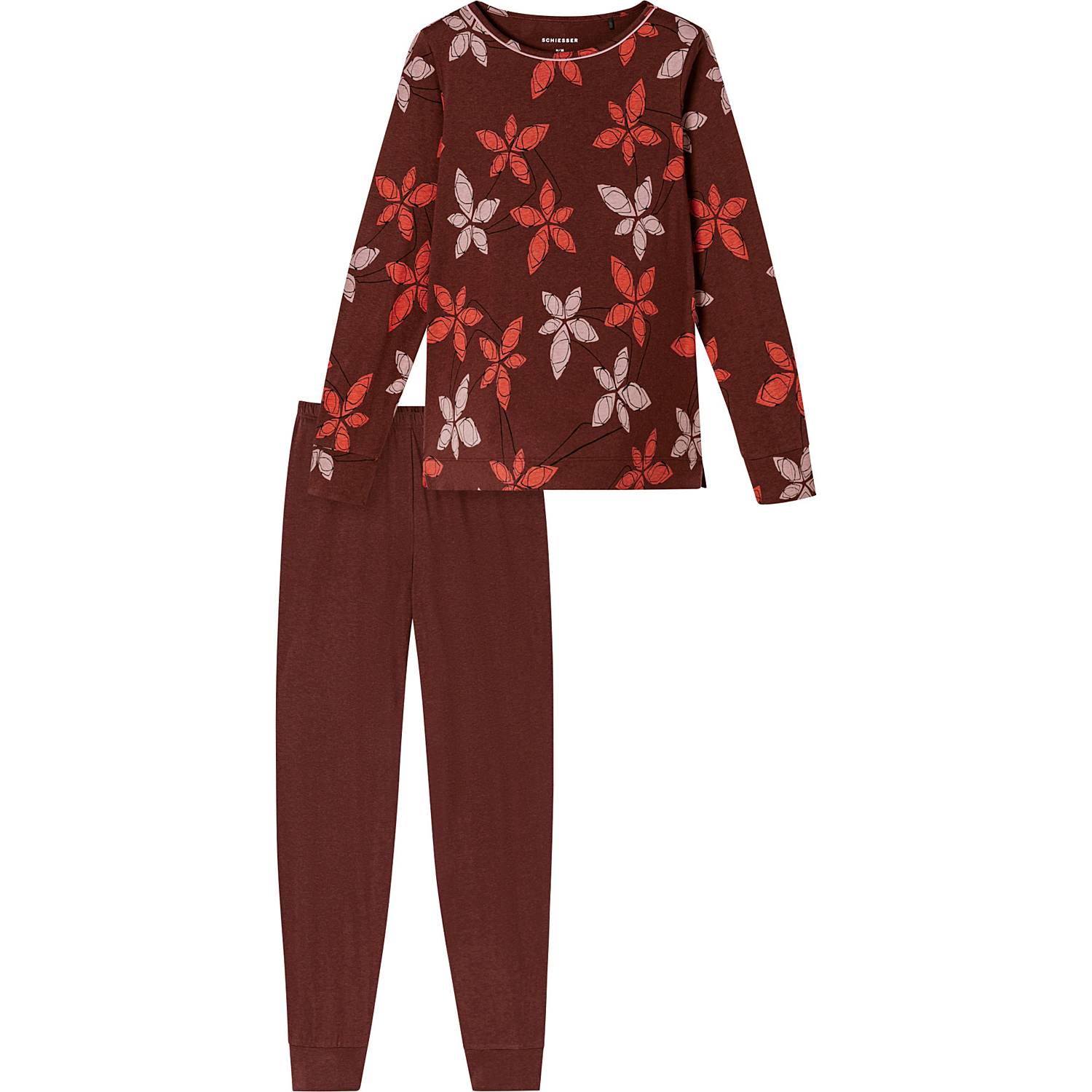 Schiesser Single-Jersey Damen-Schlafanzug