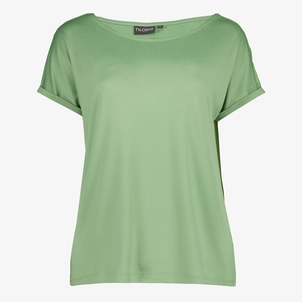 TwoDay dames T-shirt lichtgroen