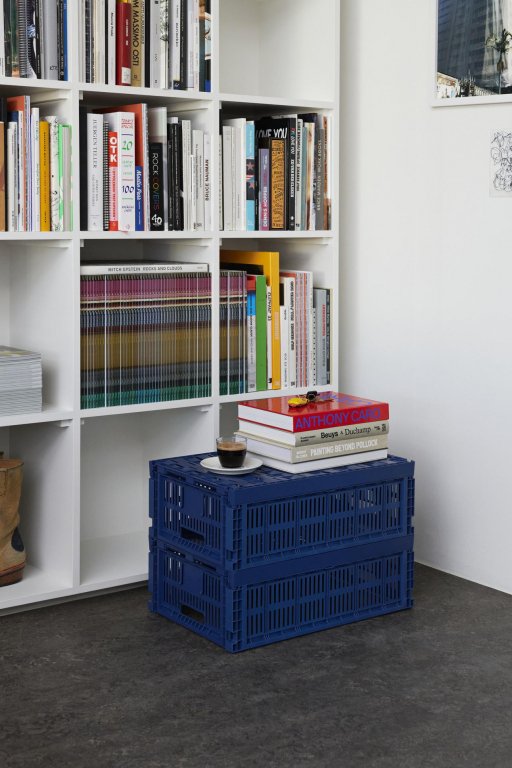 Hay Colour Crate krat RE opbergbak L Off-White