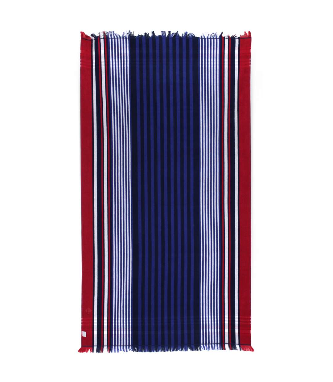 Fouta doublée éponge 100x180 cm CALADOR Multicolore vert