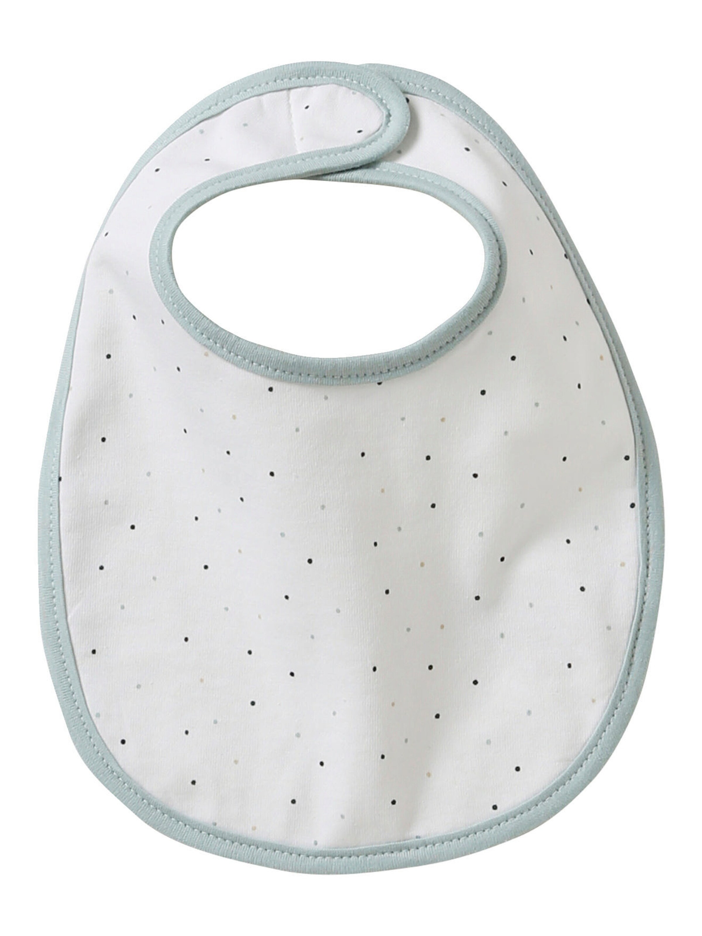 Vertbaudet Bio-Kollektion: 7er-Pack Baby-Lätzchen, Klett pack grün lovely nature