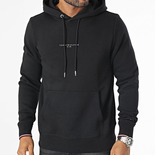 Sweat Capuche Logo Tipped 2673 Noir