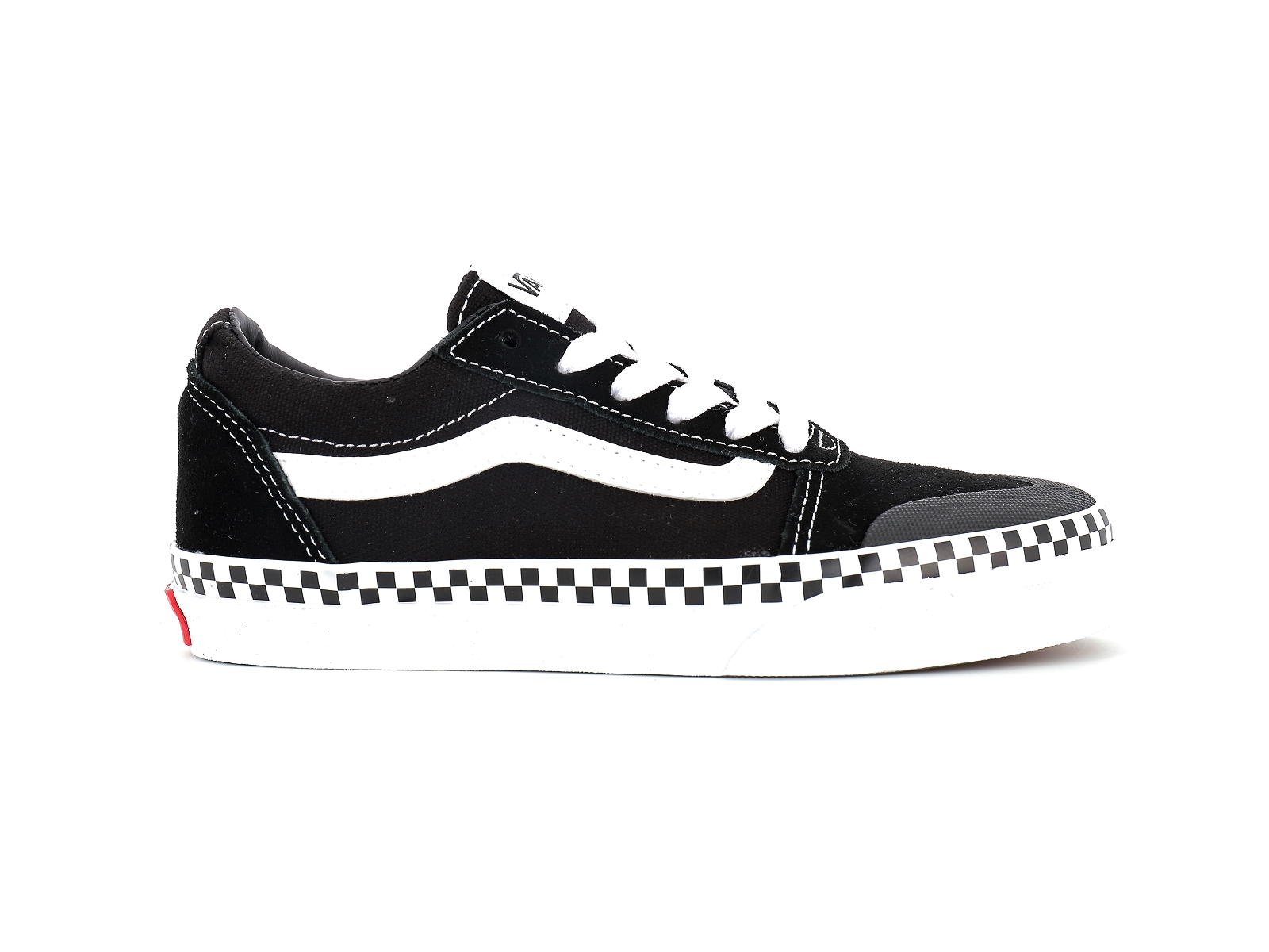 Vans-YT WARD DW CHECKER FOXING Matières combinées Noir