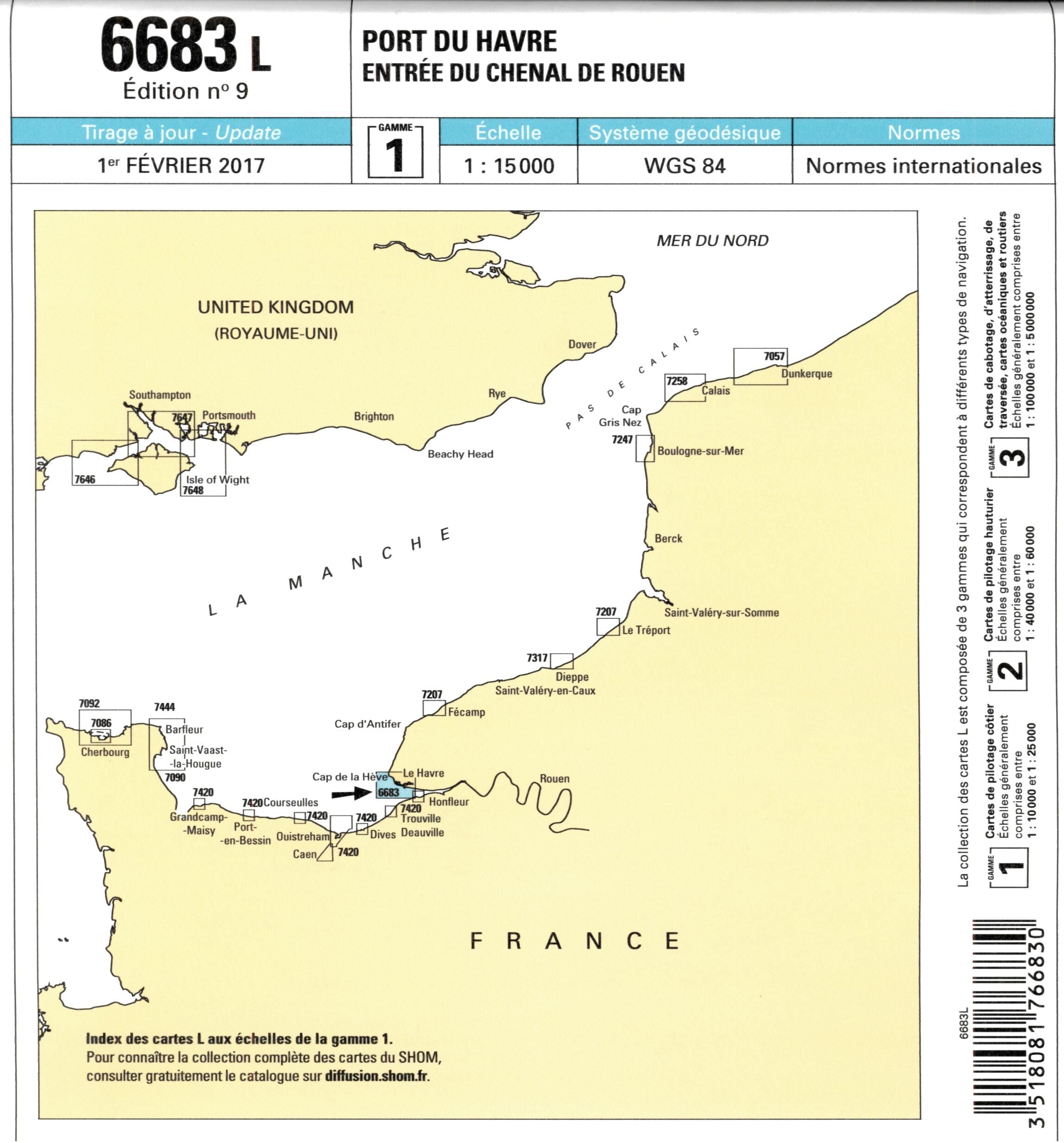 EPSHOM - 6683L PORT DU HAVRE