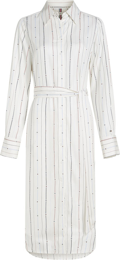 Tommy Hilfiger FOULARD KNEE SHIRTDRESS Foulard flag stp/ multi