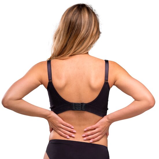 Soutien-gorge d'allaitement rembourré carri-gel®   Noir        L   de               Carriwell