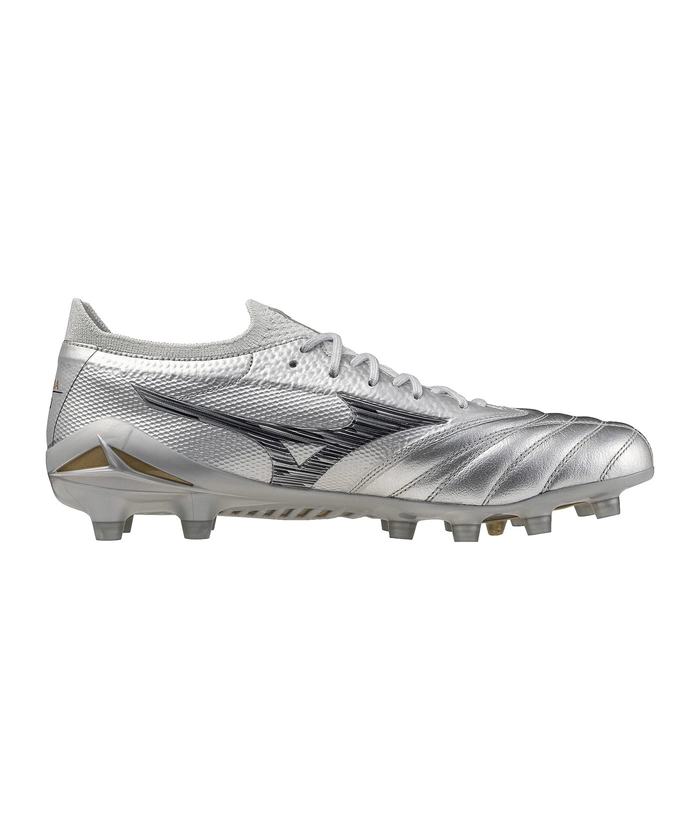 Mizuno Morelia Neo Beta Made in Japan FG Platinum Silver Silber F04