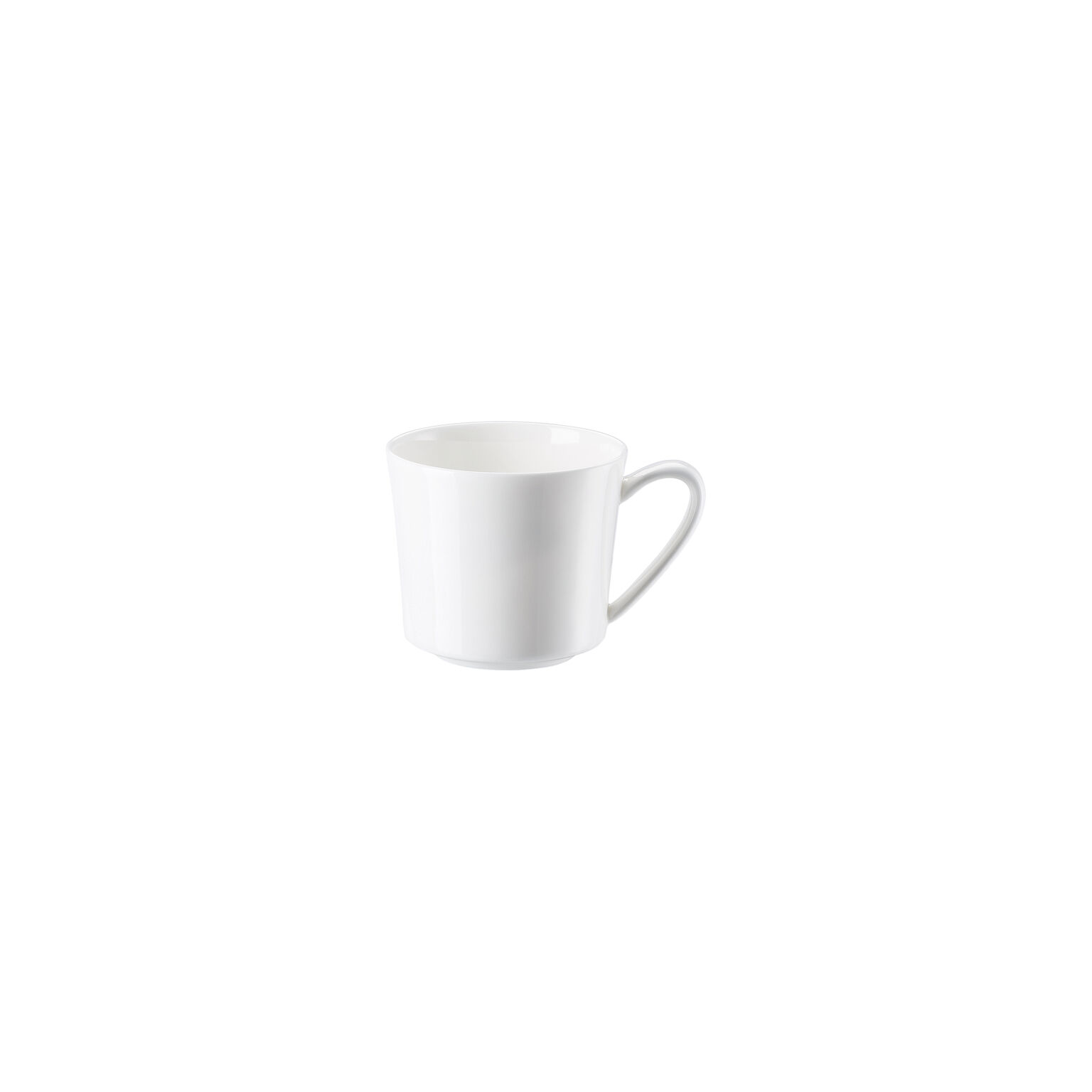 Jade Bone China Weiss Kaffee-Obertasse